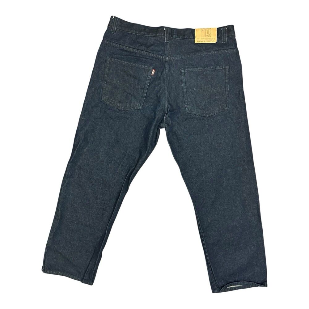 Vintage Loco Streetwear Baggy Jeans 40x32 (Actual 40x31) Wide Leg Dark Denim